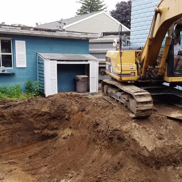 Phil's Excavating. Cook's Septic.
