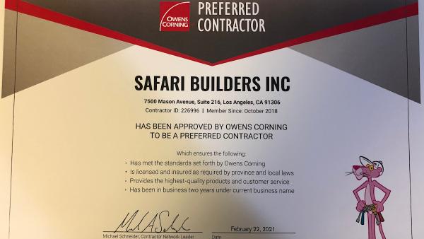 Safari Roofing and Remodeling
