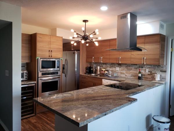 K Construction and the Kitchen Remodeling Co
