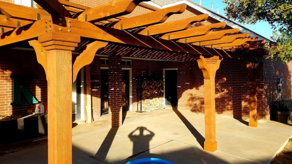 Panhandle Fence Staining