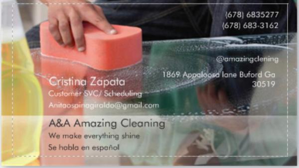 A&A Amazing Cleaning