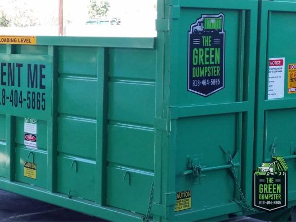 The Green Dumpster Rental Los Angeles