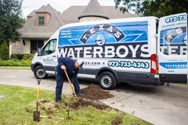 Texas Waterboys Sprinkler Repair and French Drains
