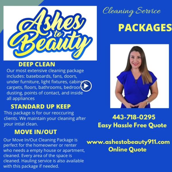 Ashes To Beauty Cleaning Baltimore