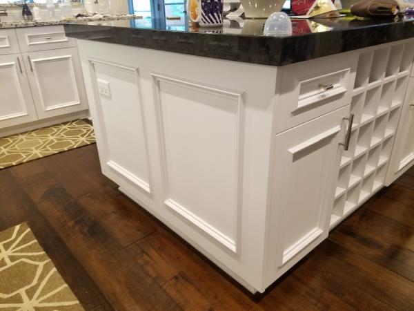 Tall Oak Cabinets
