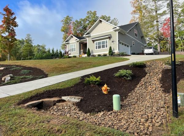 Low Maintenance Landscape in Asheville
