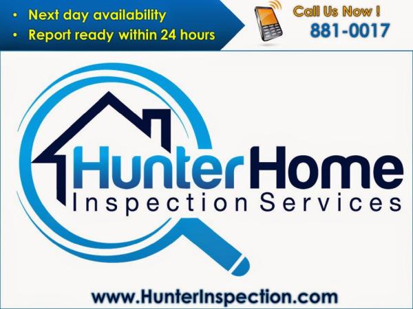 Hunter Home Inspection Services