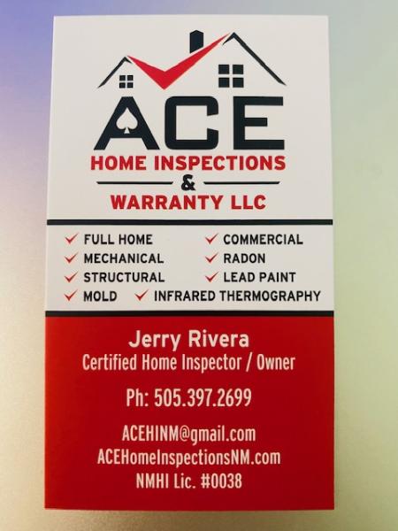 Ace Home Inspections and Warranty LLC * 15+ Years Experience