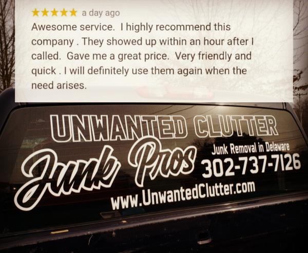 Unwanted Clutter Junk Pros