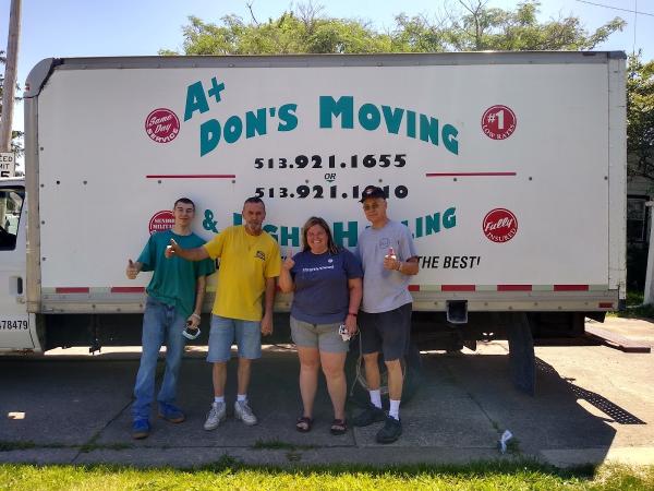 A+ Don's Moving & Hauling
