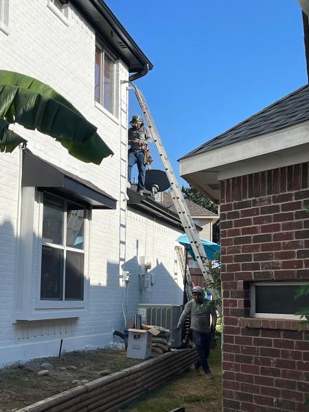Rock Painting & Gutters