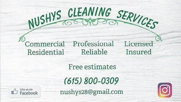Nushys Cleaning Services