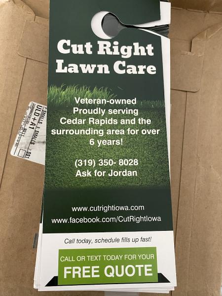 Cut Right Lawn Care LLC