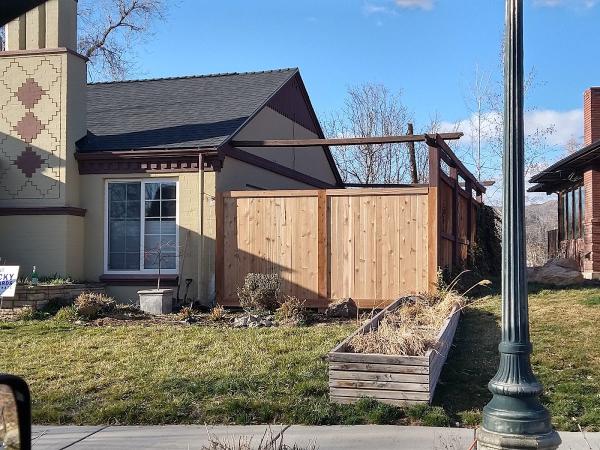 Salt Lake Cedar Fence