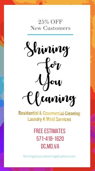 Shining For You Cleaning LLC
