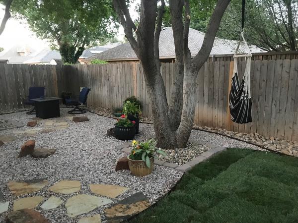 Mountain Movers Landscape Fence & Tree