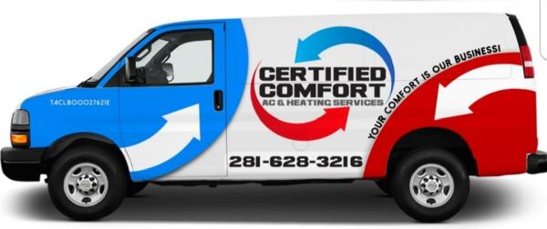 Certified Comfort A/C & Heating Services LLC