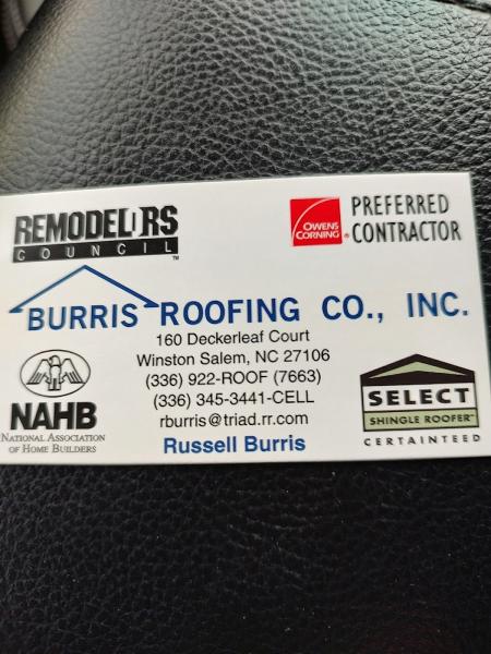 Burris Roofing Co Inc