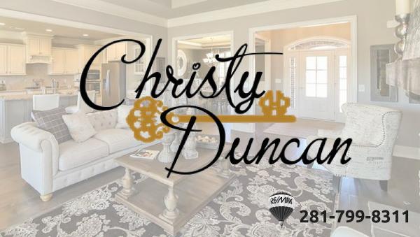 My Realtor Christy Duncan