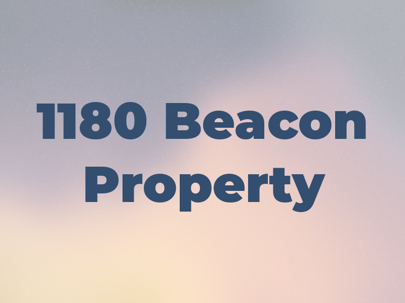 1180 Beacon Property
