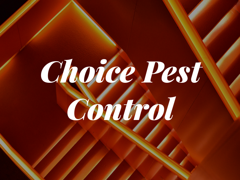 1st Choice Pest Control