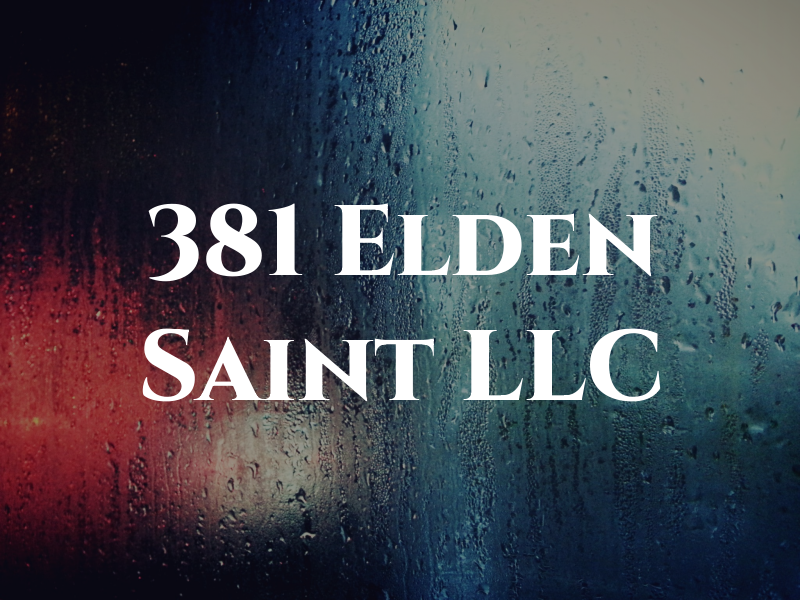 381 Elden Saint LLC