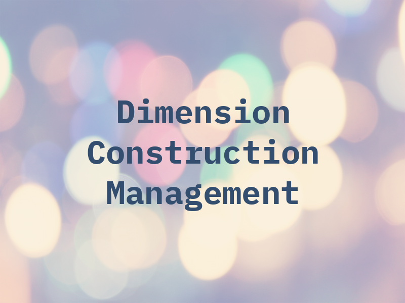3 Dimension Construction Management