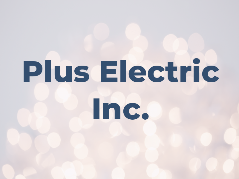 3 J's Plus One Electric Inc.