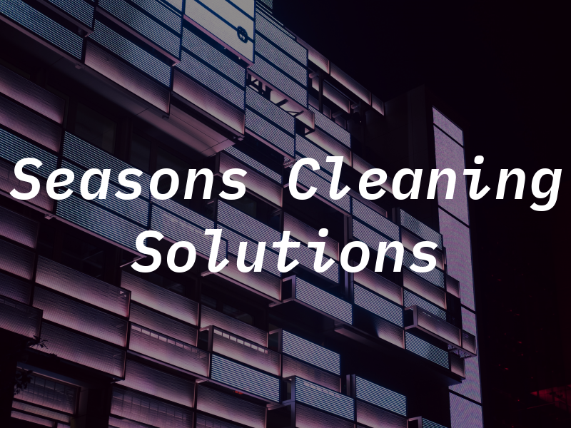 4 Seasons Cleaning Solutions LLC