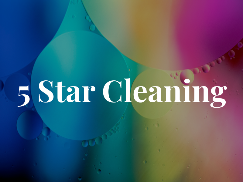 5 Star Cleaning