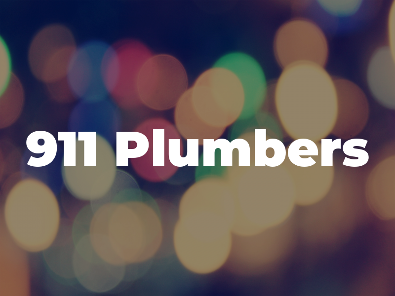 911 Plumbers