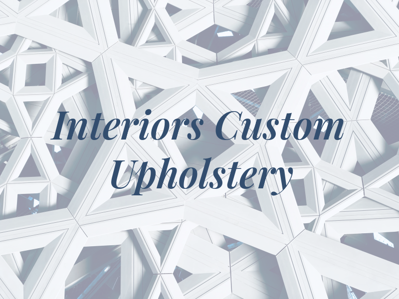 M & M Interiors and Custom Upholstery