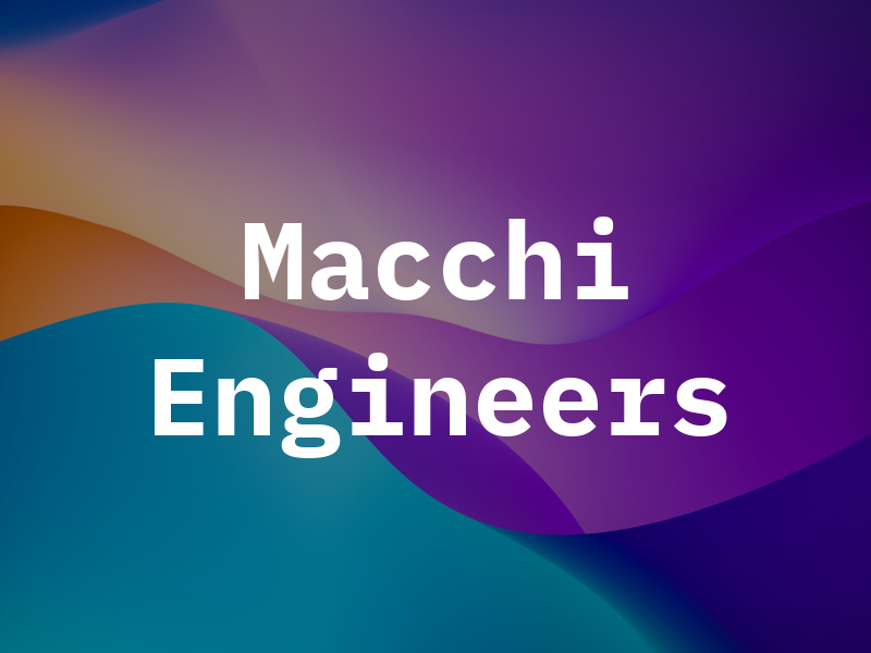 Macchi Engineers