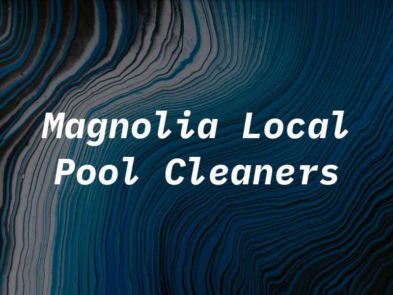 Magnolia Local Pool Cleaners