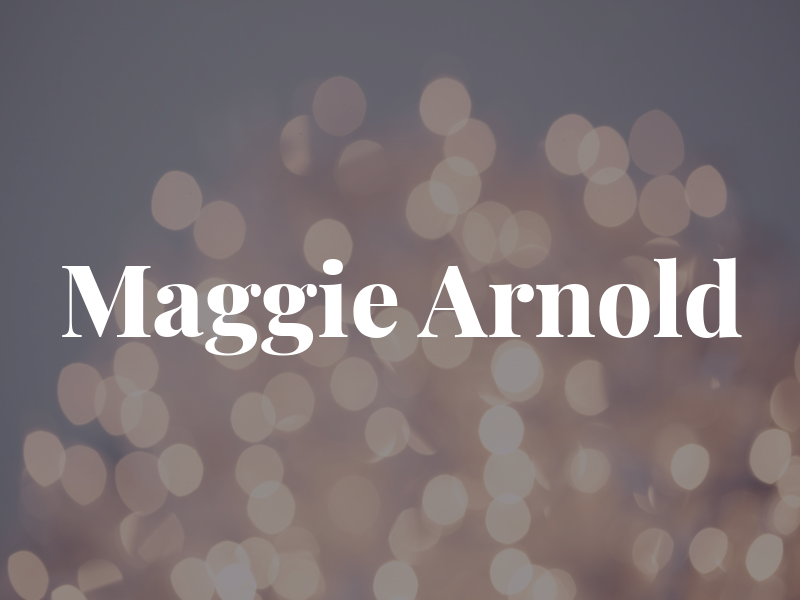 Maggie Arnold