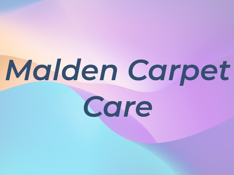 Malden Carpet Care