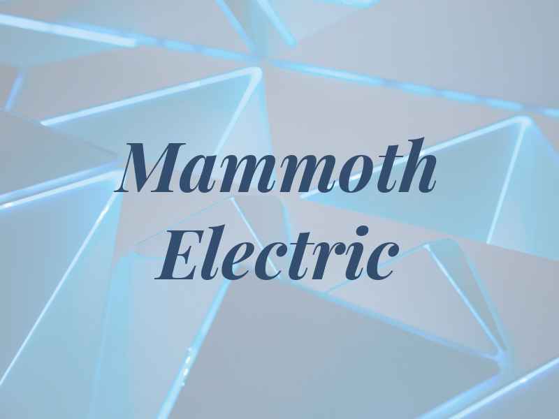 Mammoth Electric