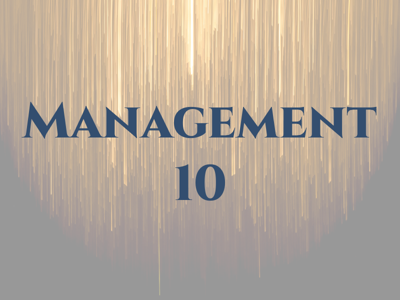Management 10