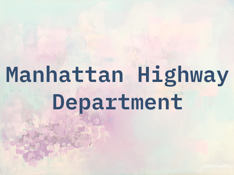 Manhattan Twp Highway Department