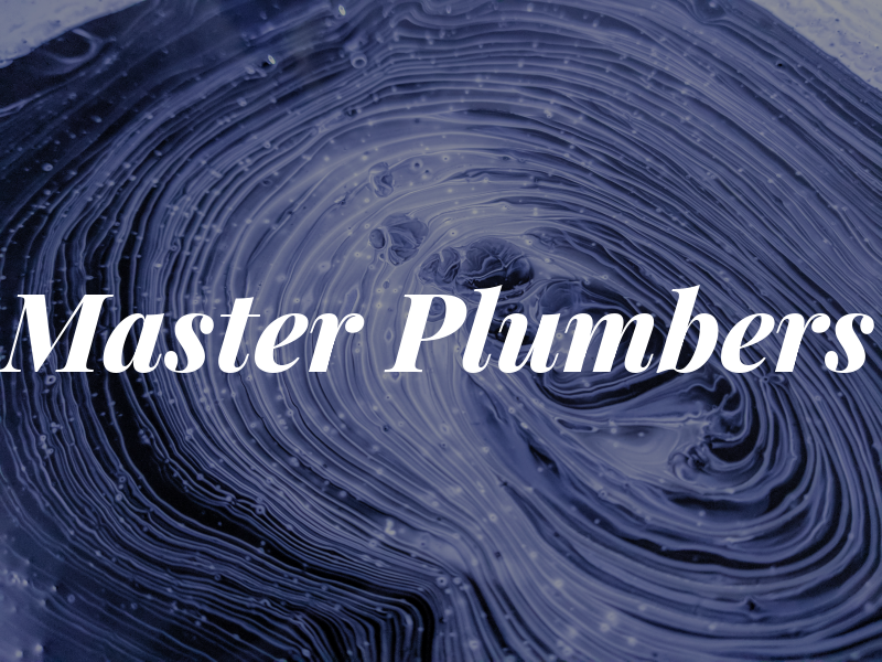 Master Plumbers