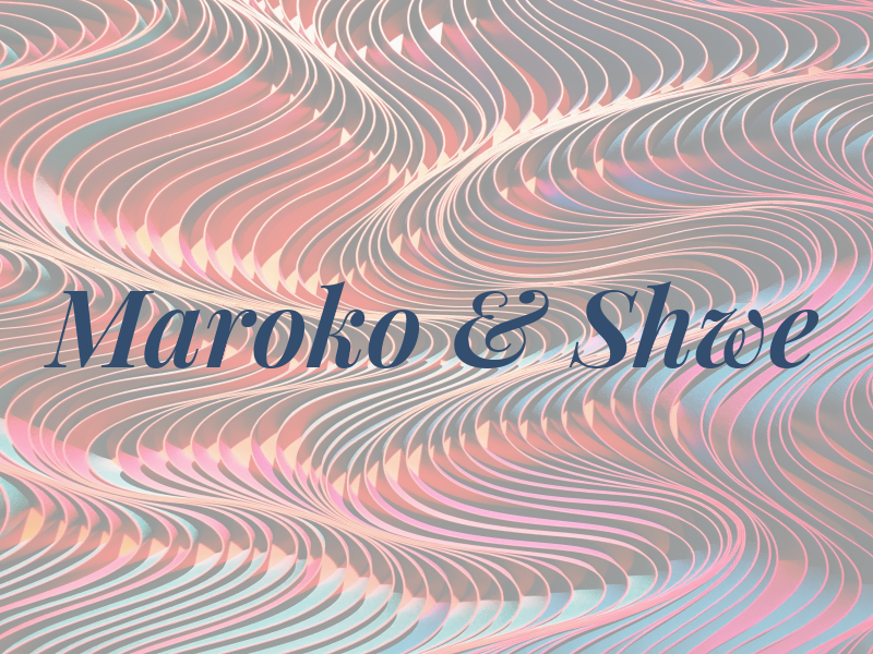 Maroko & Shwe
