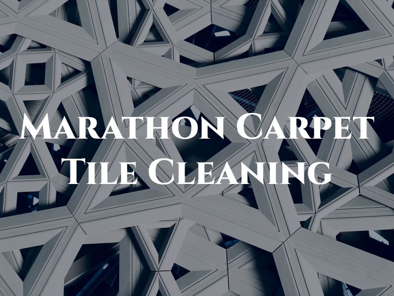 Marathon Carpet & Tile Cleaning