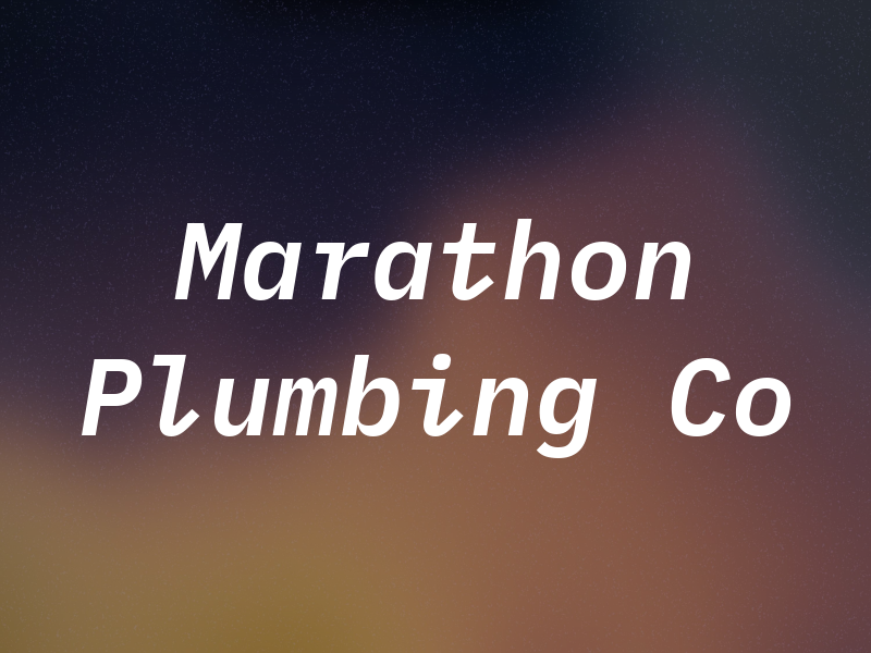 Marathon Plumbing Co