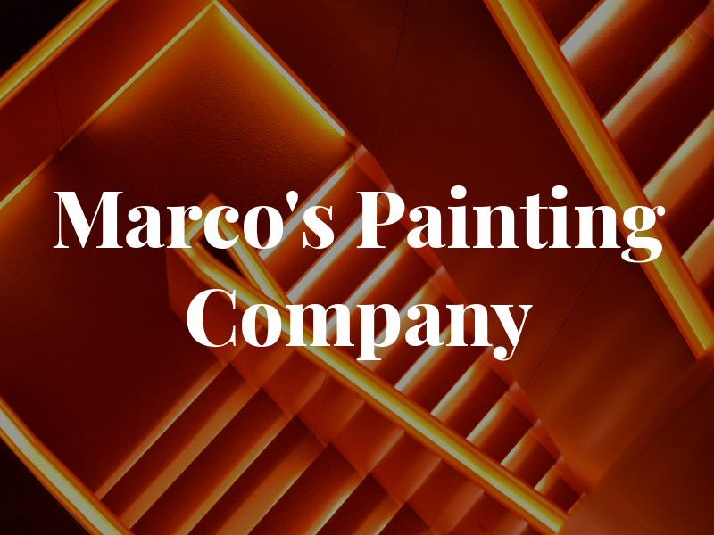 Marco's Painting Company LLC