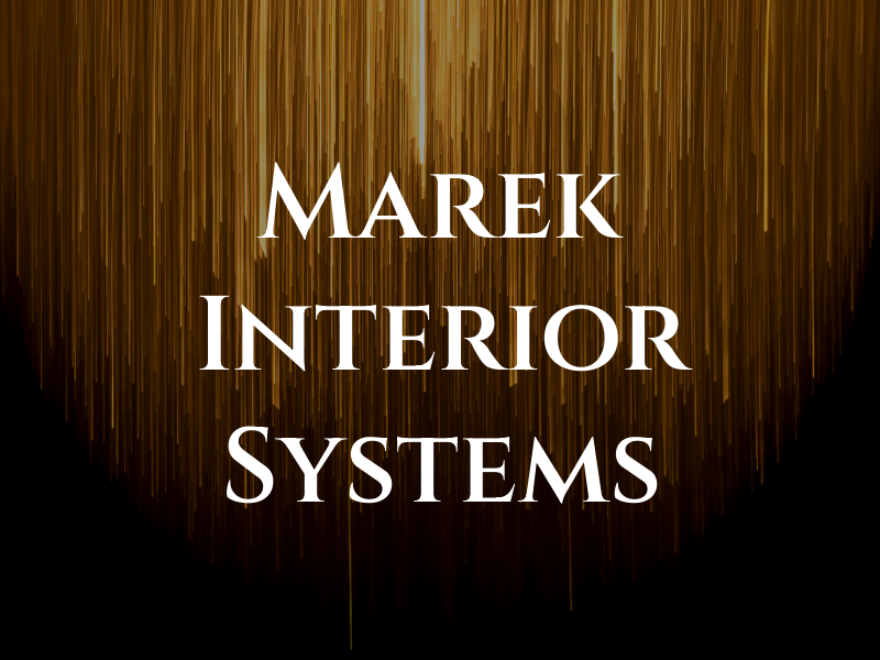 Marek Interior Systems Inc