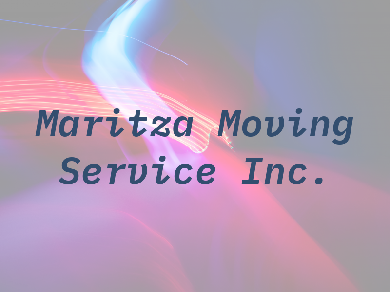 Maritza Moving Service Inc.