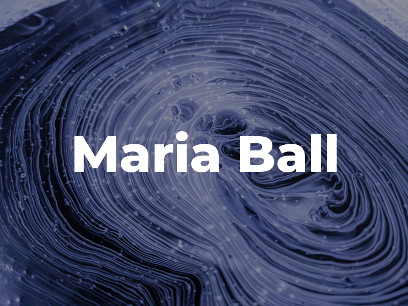 Maria Ball