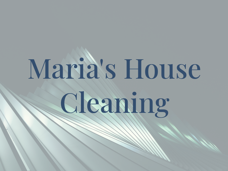 Maria's House Cleaning