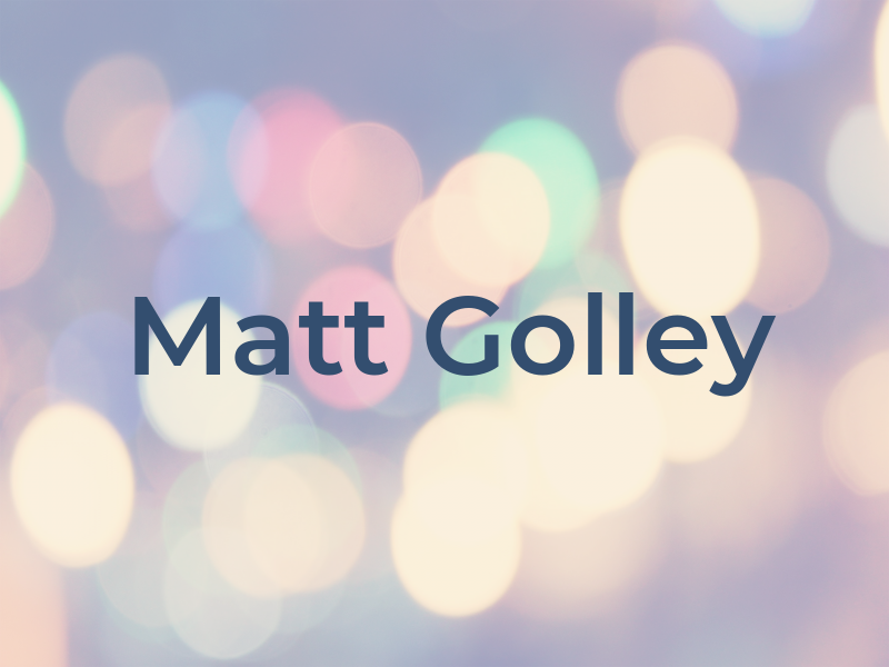 Matt Golley