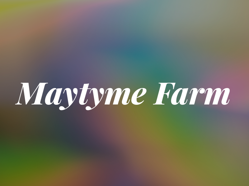 Maytyme Farm